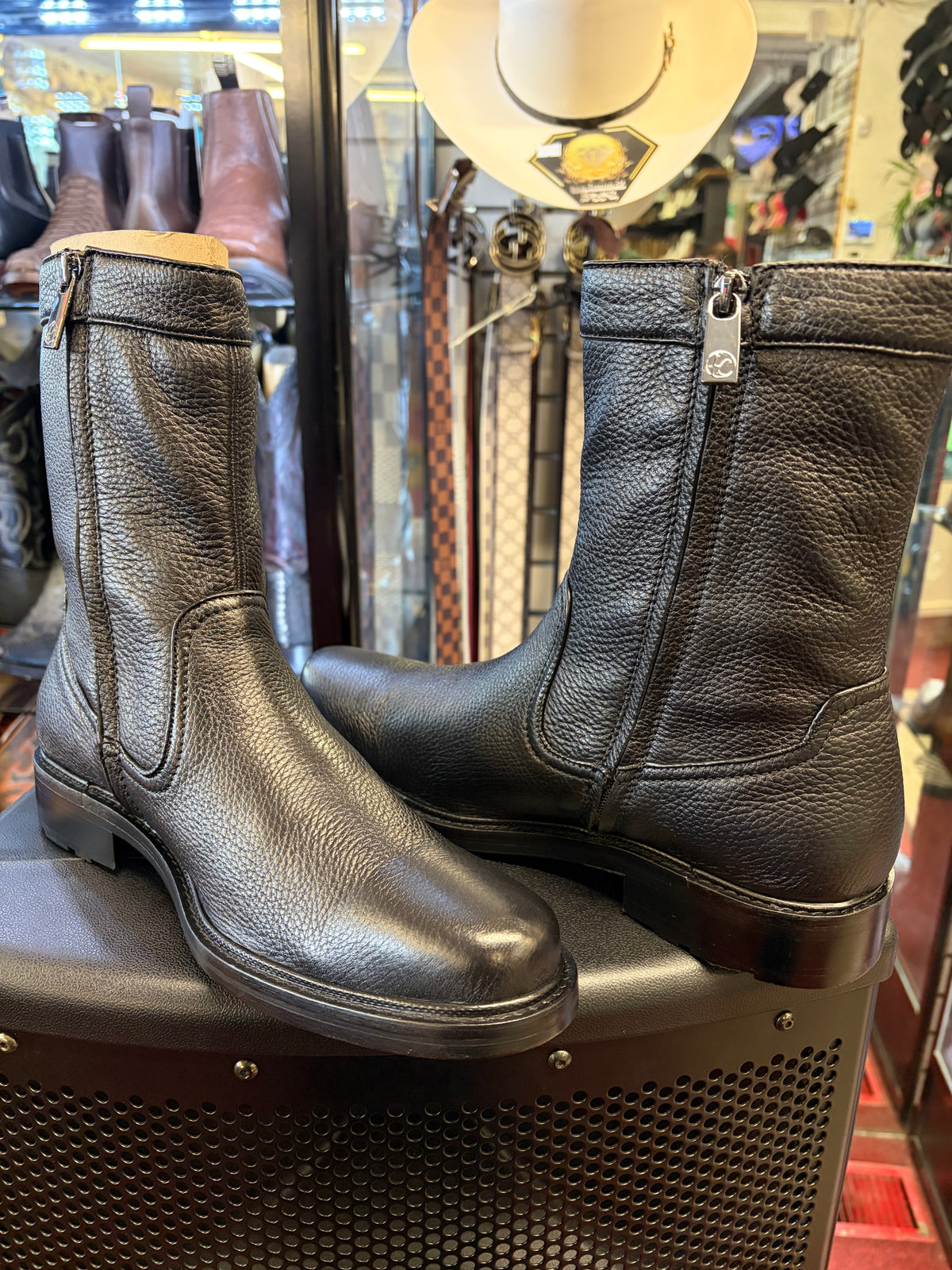 Cuadra Deer Leather Dress Boot