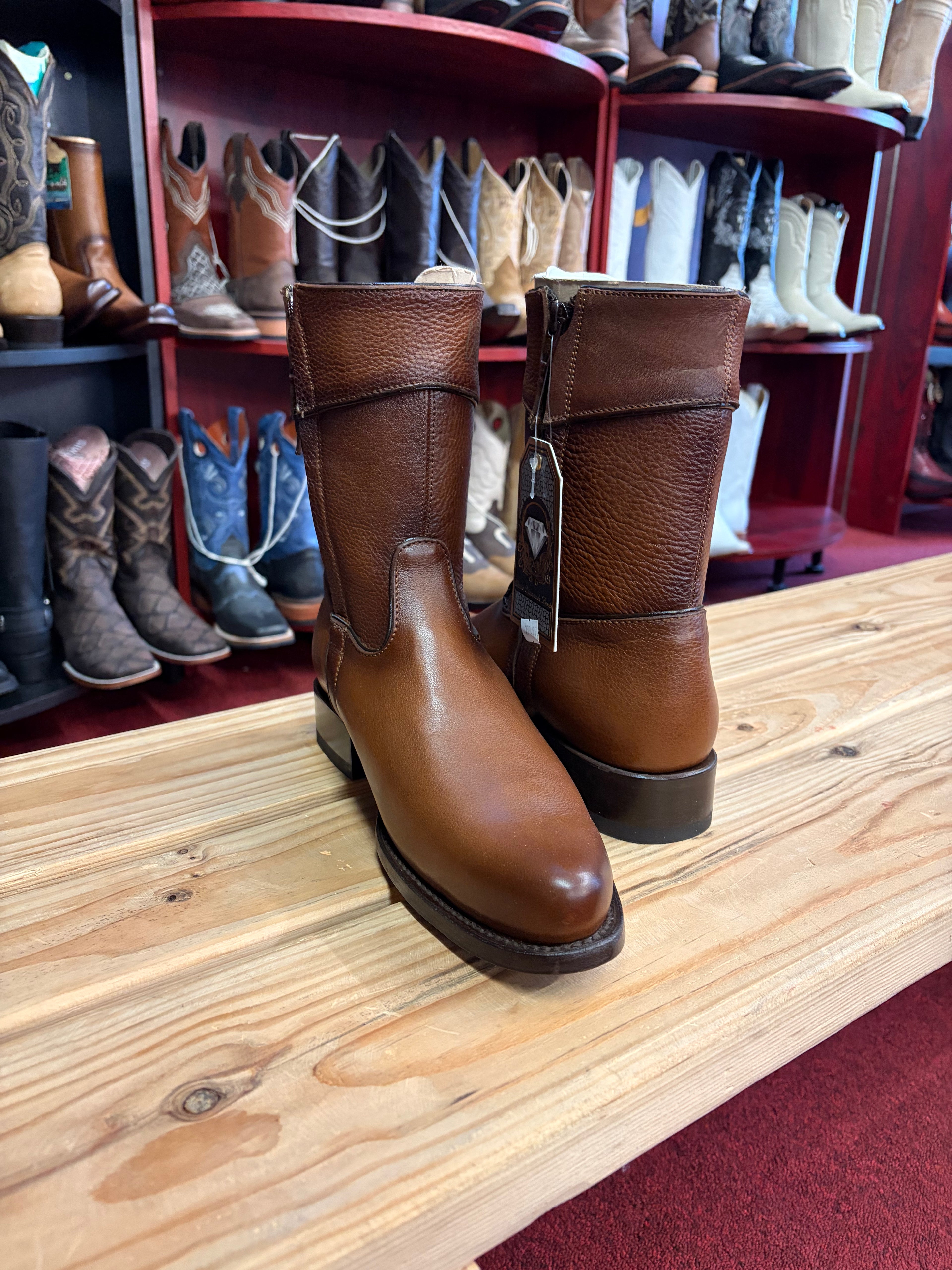 White Diamond Boots Belmont