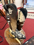 White Diamond Boots Woman’s Cow Hair